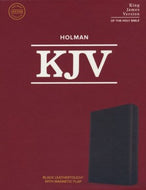 King James Version, Indexed - Large Print Reference Bible - Black - Holman