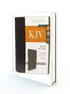KJV DELUXE GIFT BIBLE - Black Leathersoft