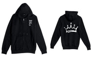 God's BeYouties - BeYouties with Crown Zip Up Hoodie
