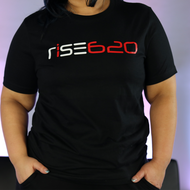 Rise 620 Black Tee Shirt