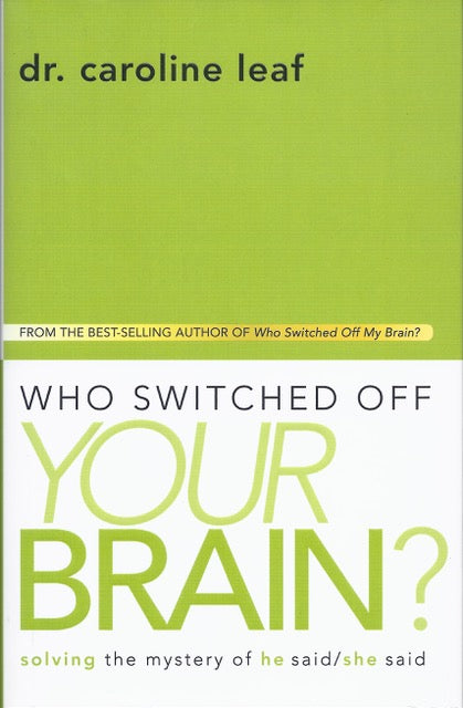 WHO SWITCHED OFF YOUR BRAIN?